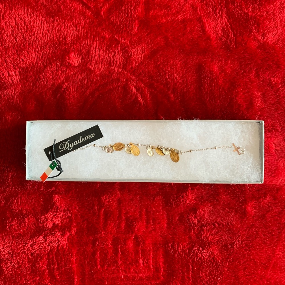 Blessed Mary Bracelet 925 NWT